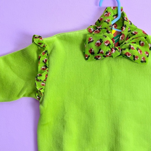 NWT Korean Clothing Brand I Love J Toddler Fleece Sweatshirt Size 4T - Picture 3 of 9